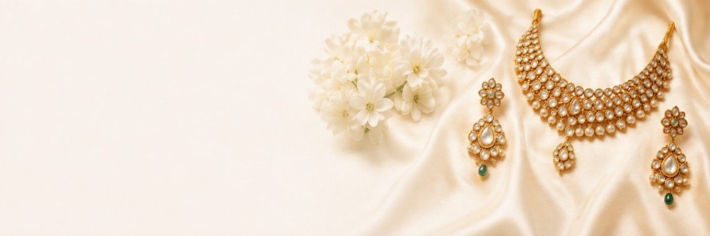 Latest gold and kundan jewellery arrivals